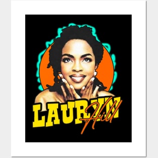 Lauryn Hill Retro Bright Colors Posters and Art